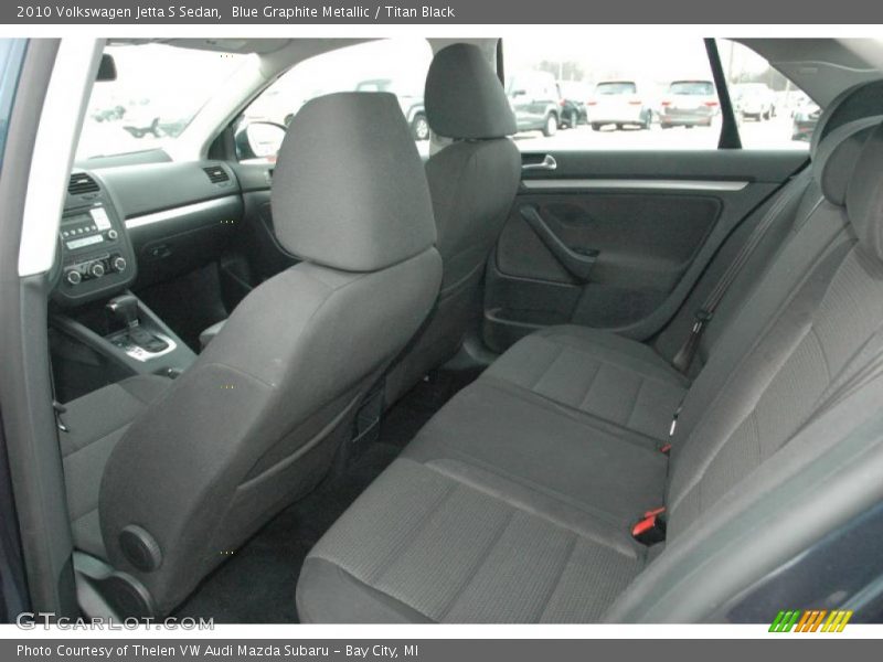 Blue Graphite Metallic / Titan Black 2010 Volkswagen Jetta S Sedan
