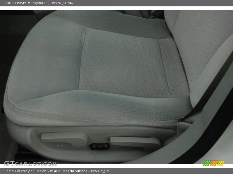 White / Gray 2008 Chevrolet Impala LT