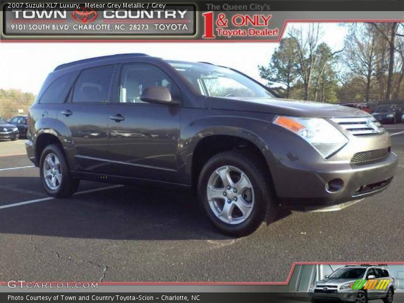 Meteor Grey Metallic / Grey 2007 Suzuki XL7 Luxury