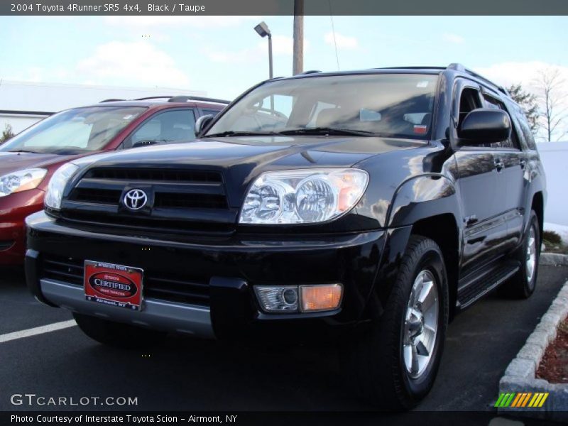 Black / Taupe 2004 Toyota 4Runner SR5 4x4