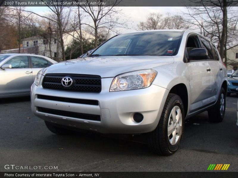 Classic Silver Metallic / Ash Gray 2007 Toyota RAV4 4WD