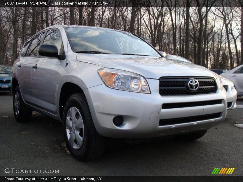 Classic Silver Metallic / Ash Gray 2007 Toyota RAV4 4WD
