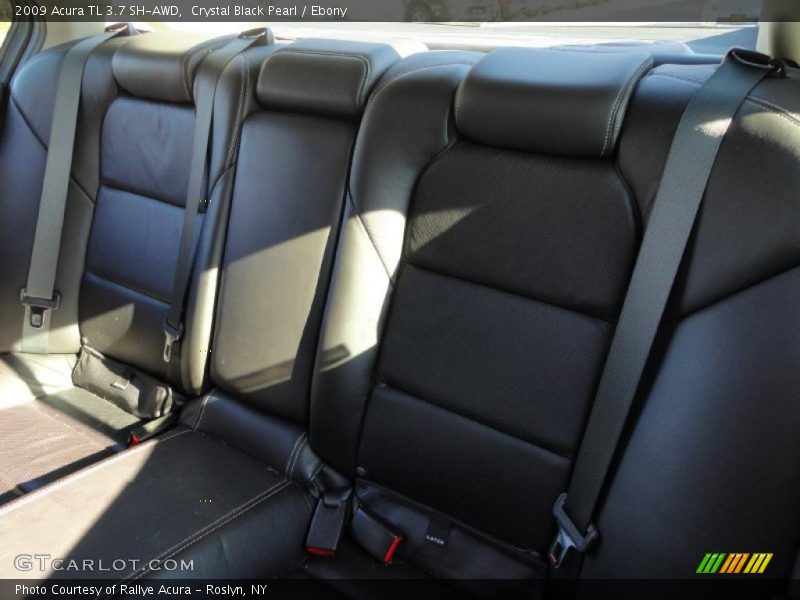 Crystal Black Pearl / Ebony 2009 Acura TL 3.7 SH-AWD
