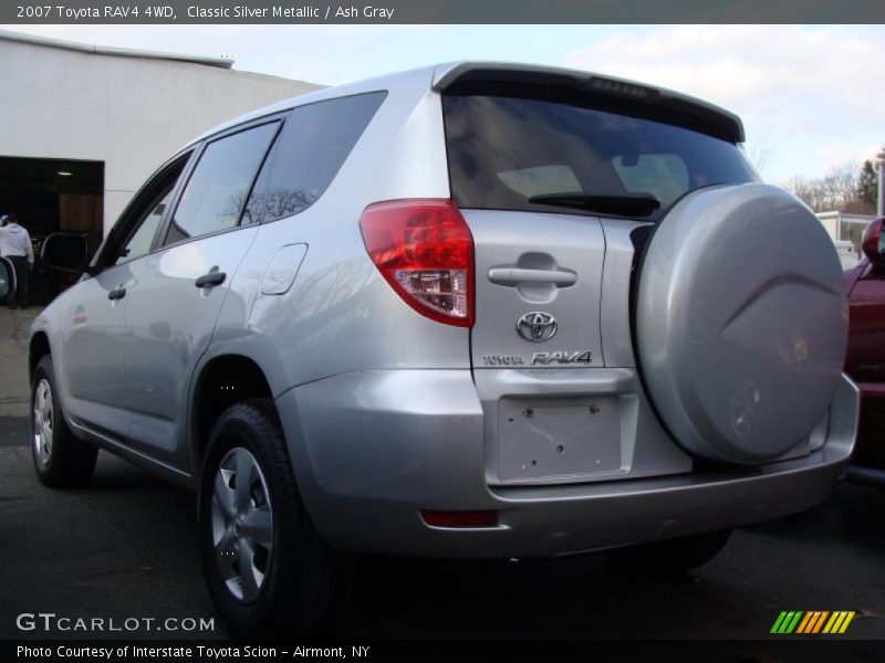 Classic Silver Metallic / Ash Gray 2007 Toyota RAV4 4WD