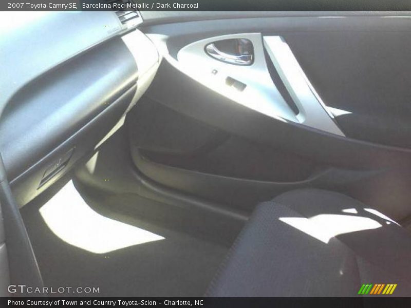 Barcelona Red Metallic / Dark Charcoal 2007 Toyota Camry SE