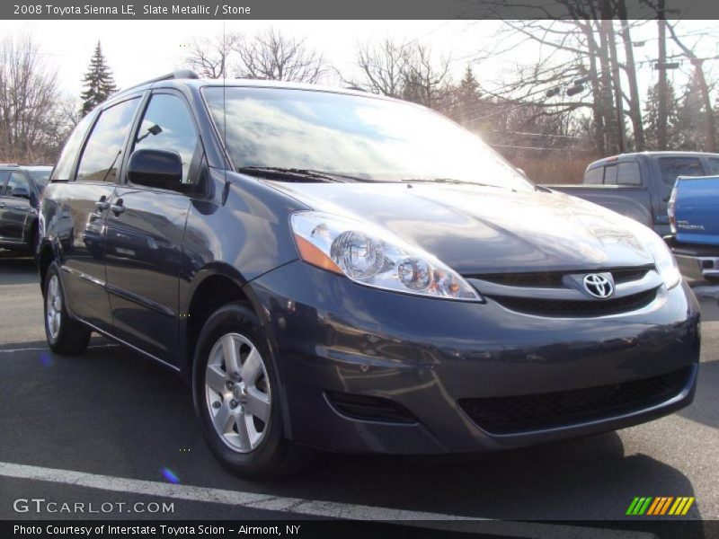 Slate Metallic / Stone 2008 Toyota Sienna LE