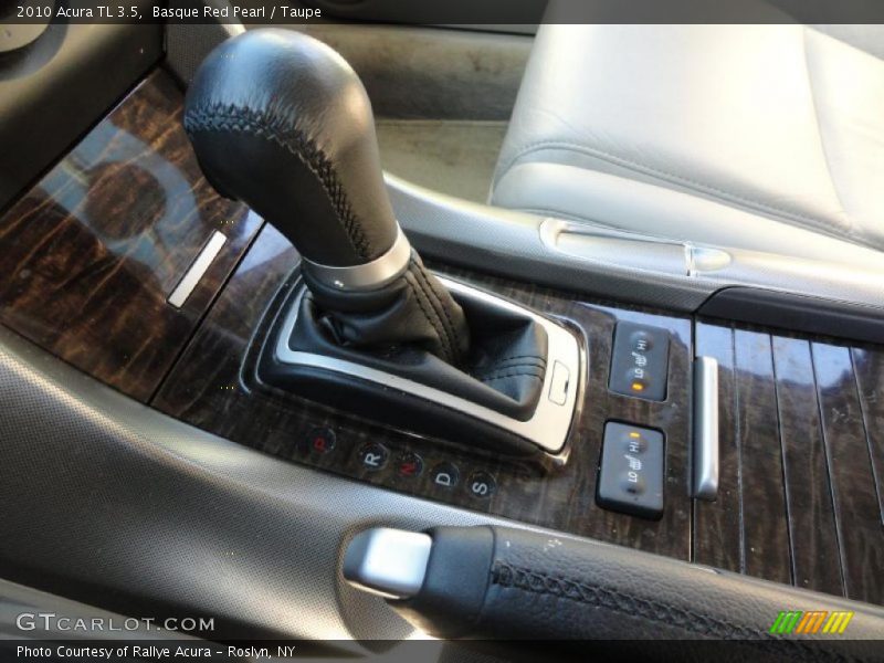 Basque Red Pearl / Taupe 2010 Acura TL 3.5