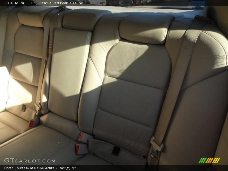 Basque Red Pearl / Taupe 2010 Acura TL 3.5