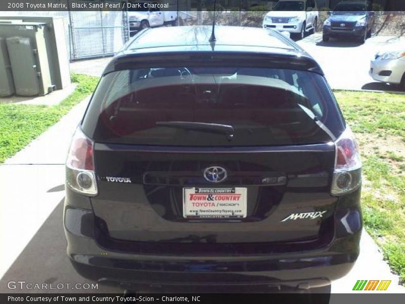 Black Sand Pearl / Dark Charcoal 2008 Toyota Matrix