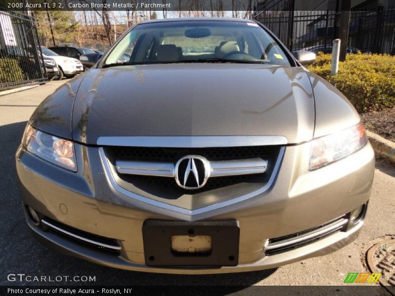 Carbon Bronze Metallic / Parchment 2008 Acura TL 3.2