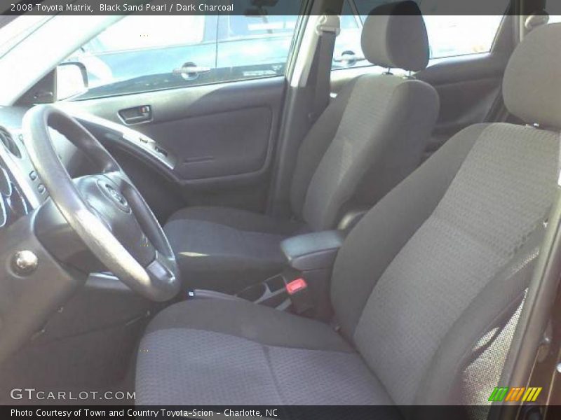 Black Sand Pearl / Dark Charcoal 2008 Toyota Matrix