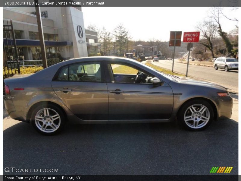 Carbon Bronze Metallic / Parchment 2008 Acura TL 3.2