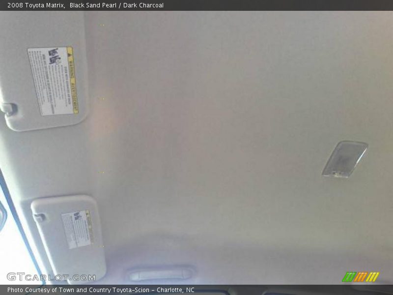 Black Sand Pearl / Dark Charcoal 2008 Toyota Matrix