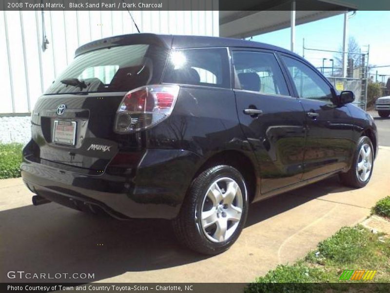 Black Sand Pearl / Dark Charcoal 2008 Toyota Matrix