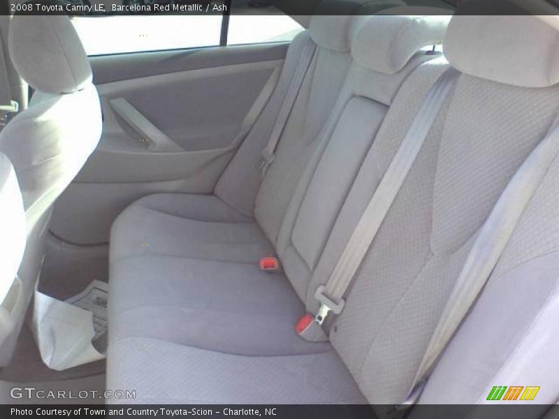 Barcelona Red Metallic / Ash 2008 Toyota Camry LE