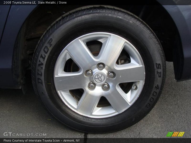 Slate Metallic / Stone 2008 Toyota Sienna LE