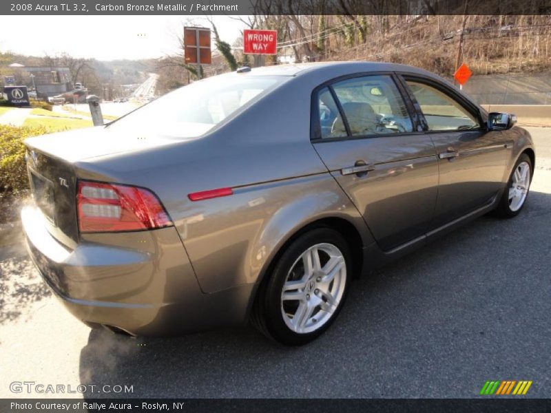 Carbon Bronze Metallic / Parchment 2008 Acura TL 3.2