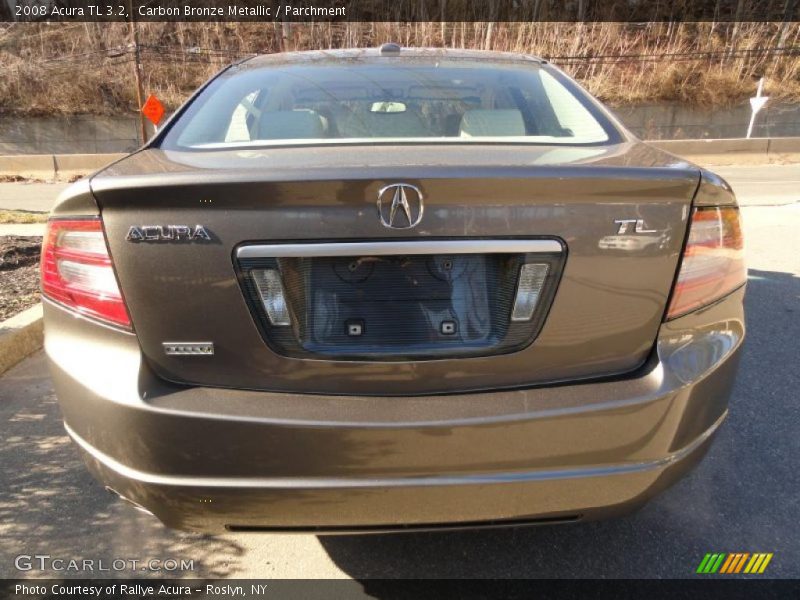 Carbon Bronze Metallic / Parchment 2008 Acura TL 3.2