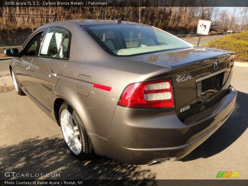 Carbon Bronze Metallic / Parchment 2008 Acura TL 3.2