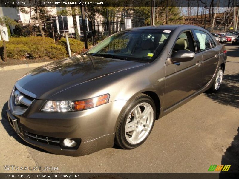 Carbon Bronze Metallic / Parchment 2008 Acura TL 3.2