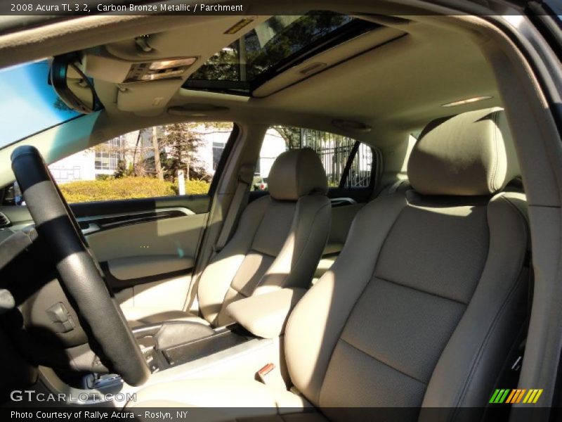 Carbon Bronze Metallic / Parchment 2008 Acura TL 3.2
