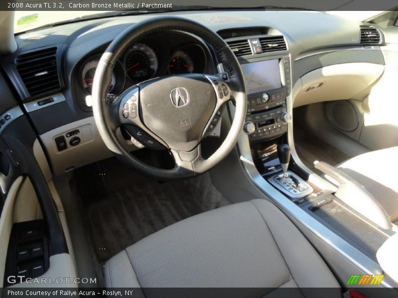 Carbon Bronze Metallic / Parchment 2008 Acura TL 3.2