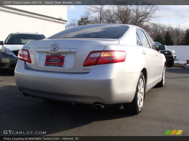 Classic Silver Metallic / Ash 2008 Toyota Camry XLE V6