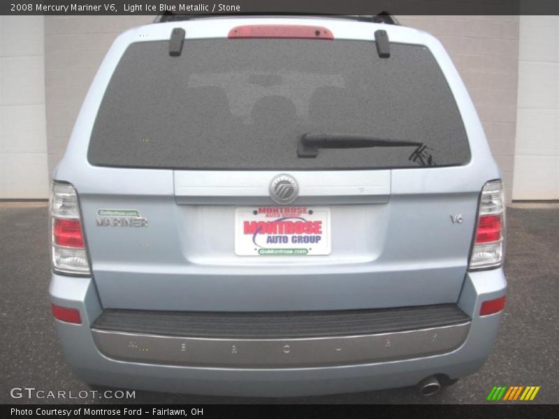 Light Ice Blue Metallic / Stone 2008 Mercury Mariner V6