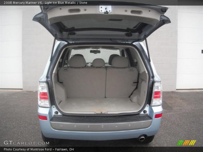 Light Ice Blue Metallic / Stone 2008 Mercury Mariner V6