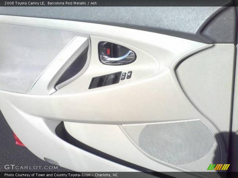Barcelona Red Metallic / Ash 2008 Toyota Camry LE