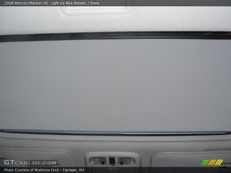 Light Ice Blue Metallic / Stone 2008 Mercury Mariner V6
