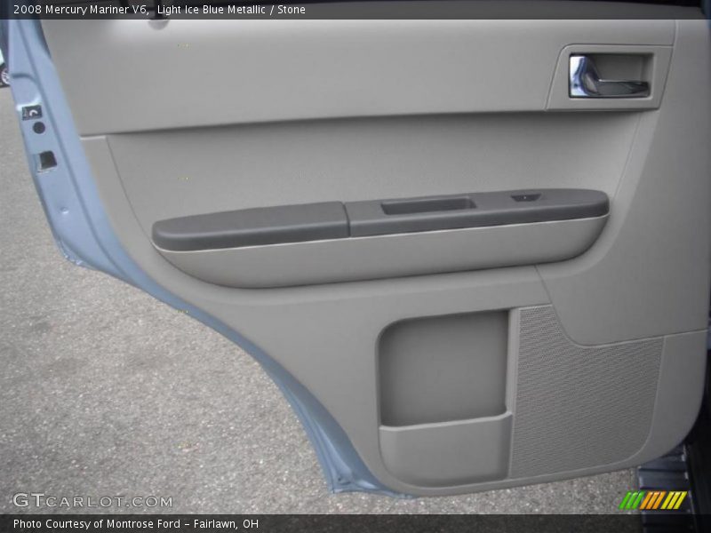 Light Ice Blue Metallic / Stone 2008 Mercury Mariner V6