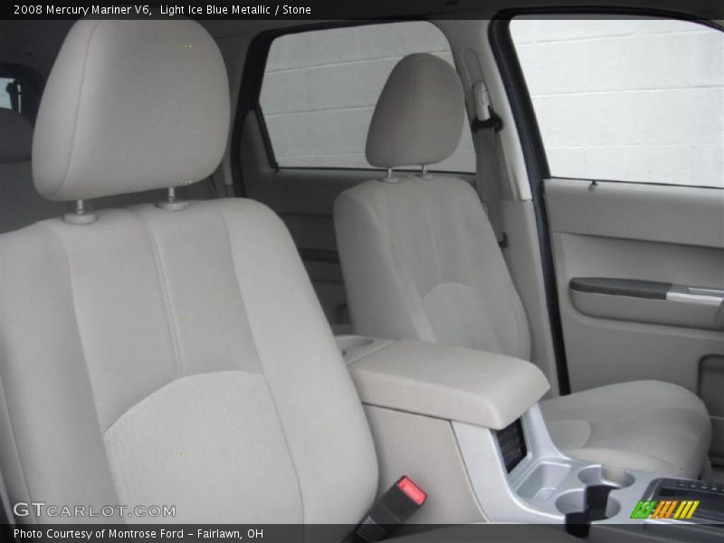 Light Ice Blue Metallic / Stone 2008 Mercury Mariner V6