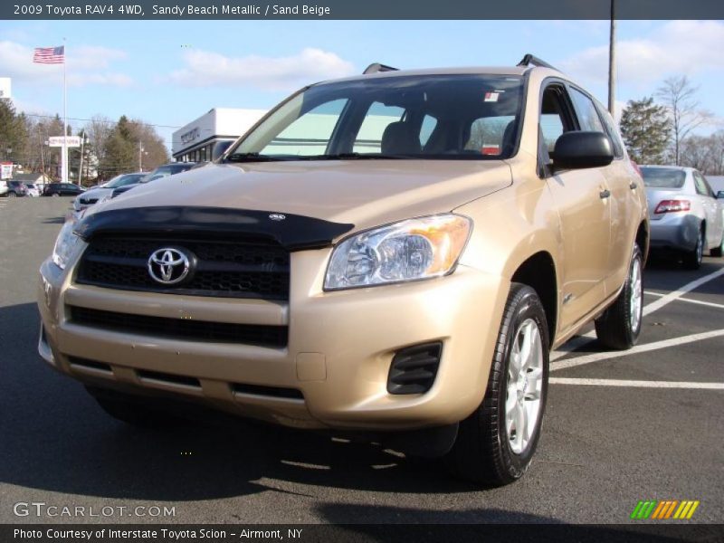 Sandy Beach Metallic / Sand Beige 2009 Toyota RAV4 4WD