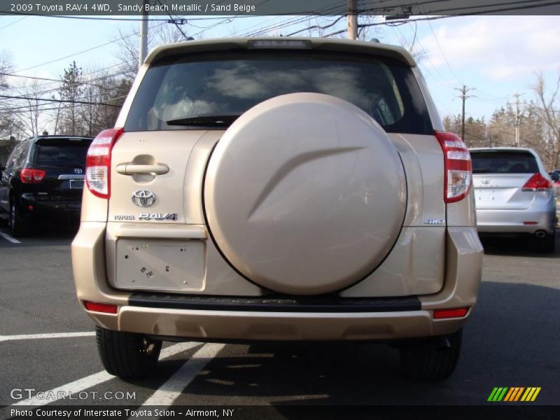 Sandy Beach Metallic / Sand Beige 2009 Toyota RAV4 4WD