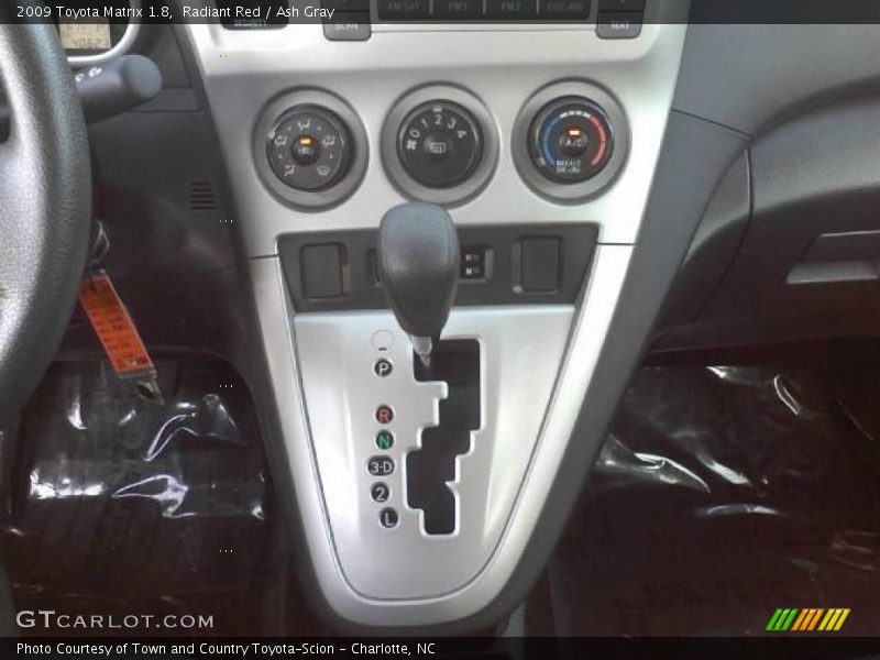 Radiant Red / Ash Gray 2009 Toyota Matrix 1.8