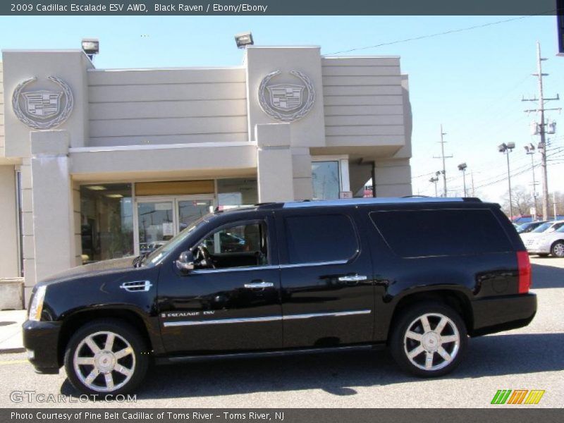  2009 Escalade ESV AWD Black Raven