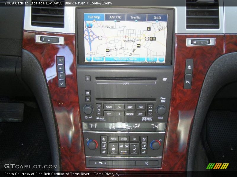 Controls of 2009 Escalade ESV AWD