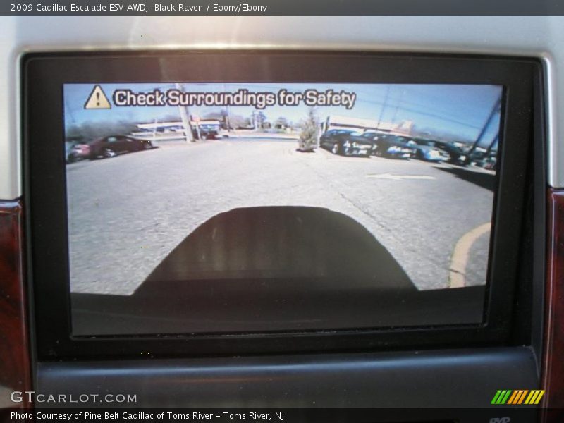 Black Raven / Ebony/Ebony 2009 Cadillac Escalade ESV AWD