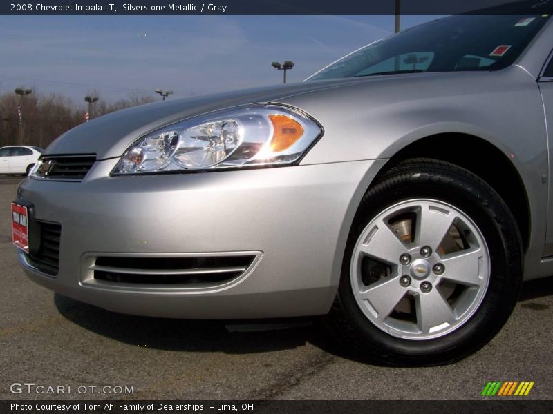 Silverstone Metallic / Gray 2008 Chevrolet Impala LT