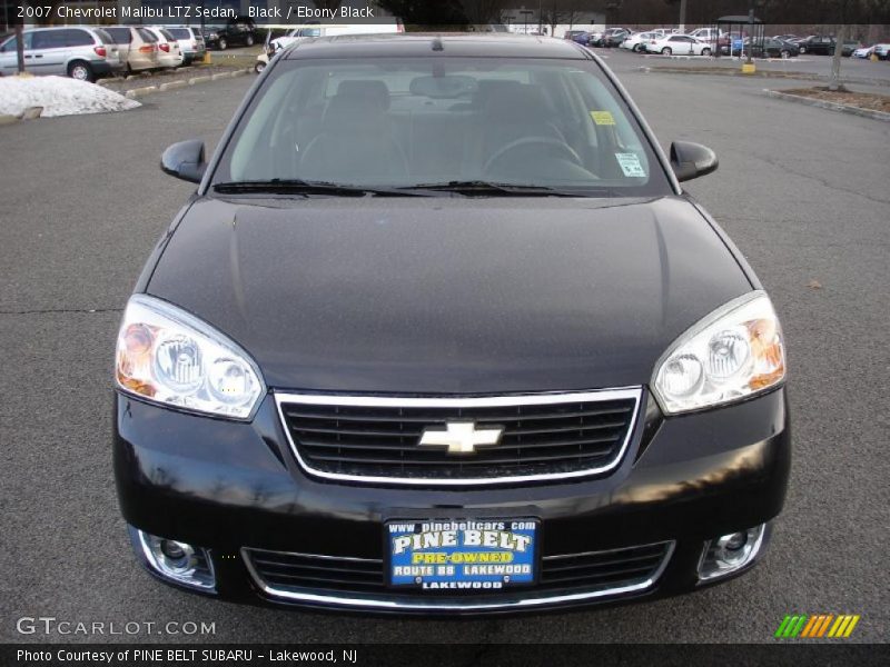 Black / Ebony Black 2007 Chevrolet Malibu LTZ Sedan