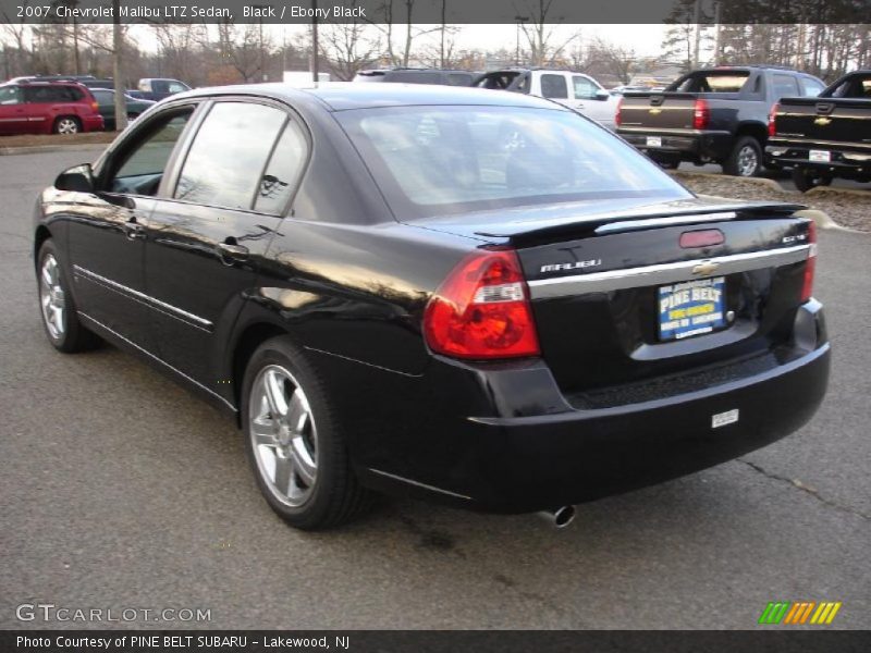 Black / Ebony Black 2007 Chevrolet Malibu LTZ Sedan