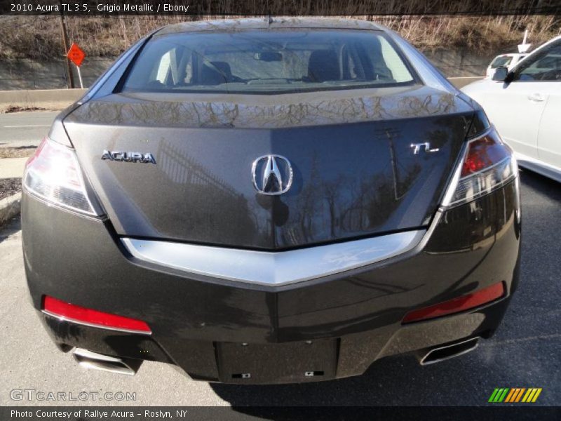 Grigio Metallic / Ebony 2010 Acura TL 3.5