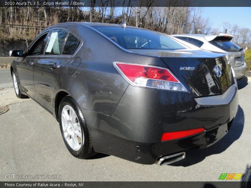 Grigio Metallic / Ebony 2010 Acura TL 3.5