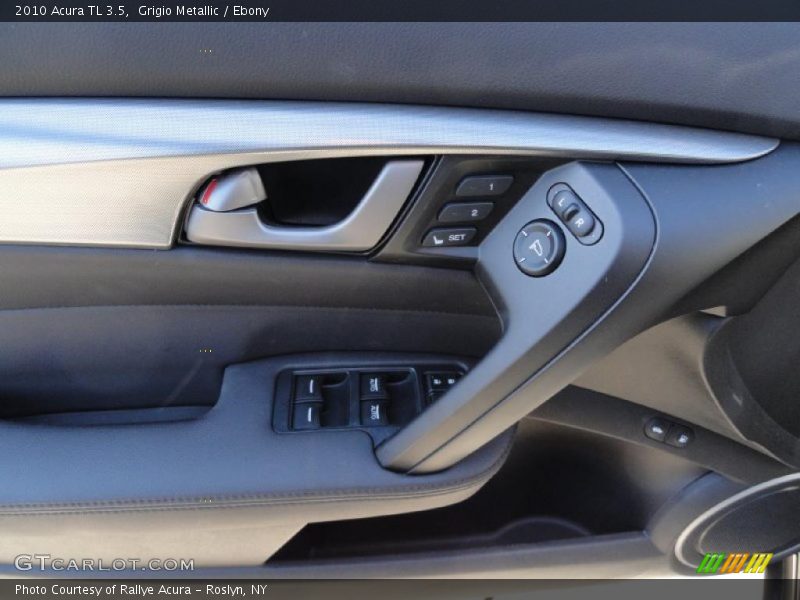 Grigio Metallic / Ebony 2010 Acura TL 3.5