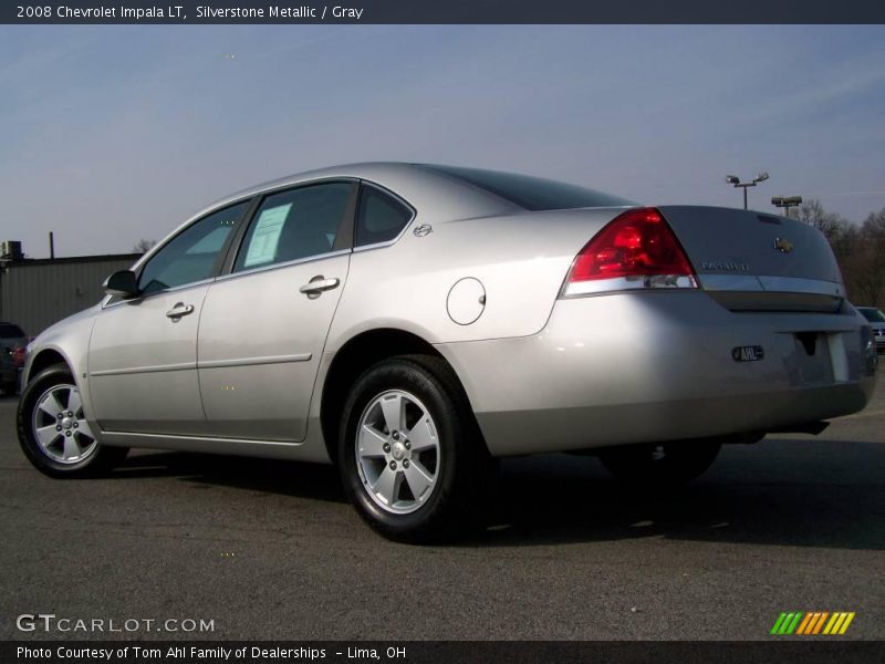 Silverstone Metallic / Gray 2008 Chevrolet Impala LT
