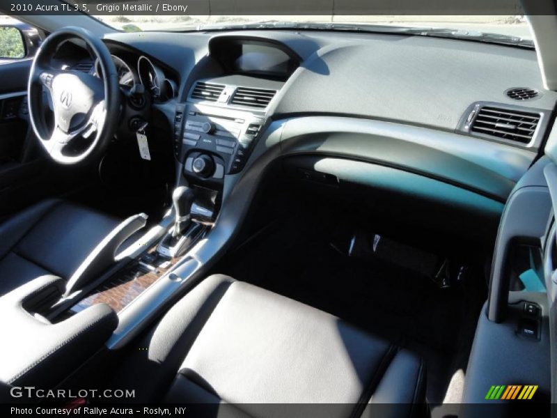 Grigio Metallic / Ebony 2010 Acura TL 3.5