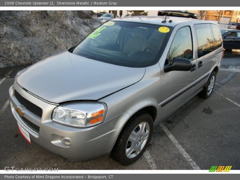 Silverstone Metallic / Medium Gray 2008 Chevrolet Uplander LS