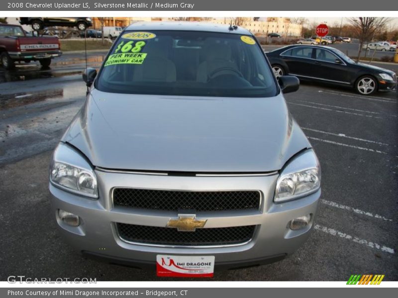 Silverstone Metallic / Medium Gray 2008 Chevrolet Uplander LS