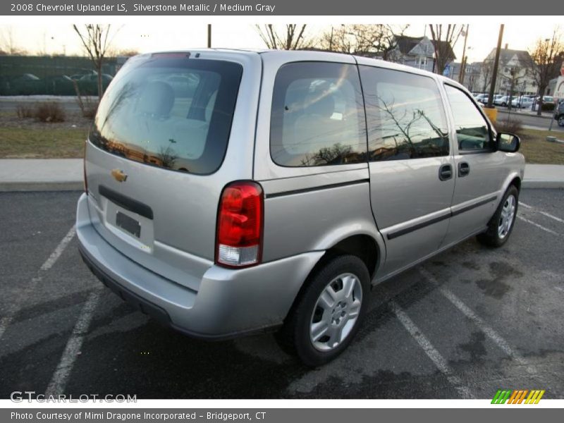 Silverstone Metallic / Medium Gray 2008 Chevrolet Uplander LS